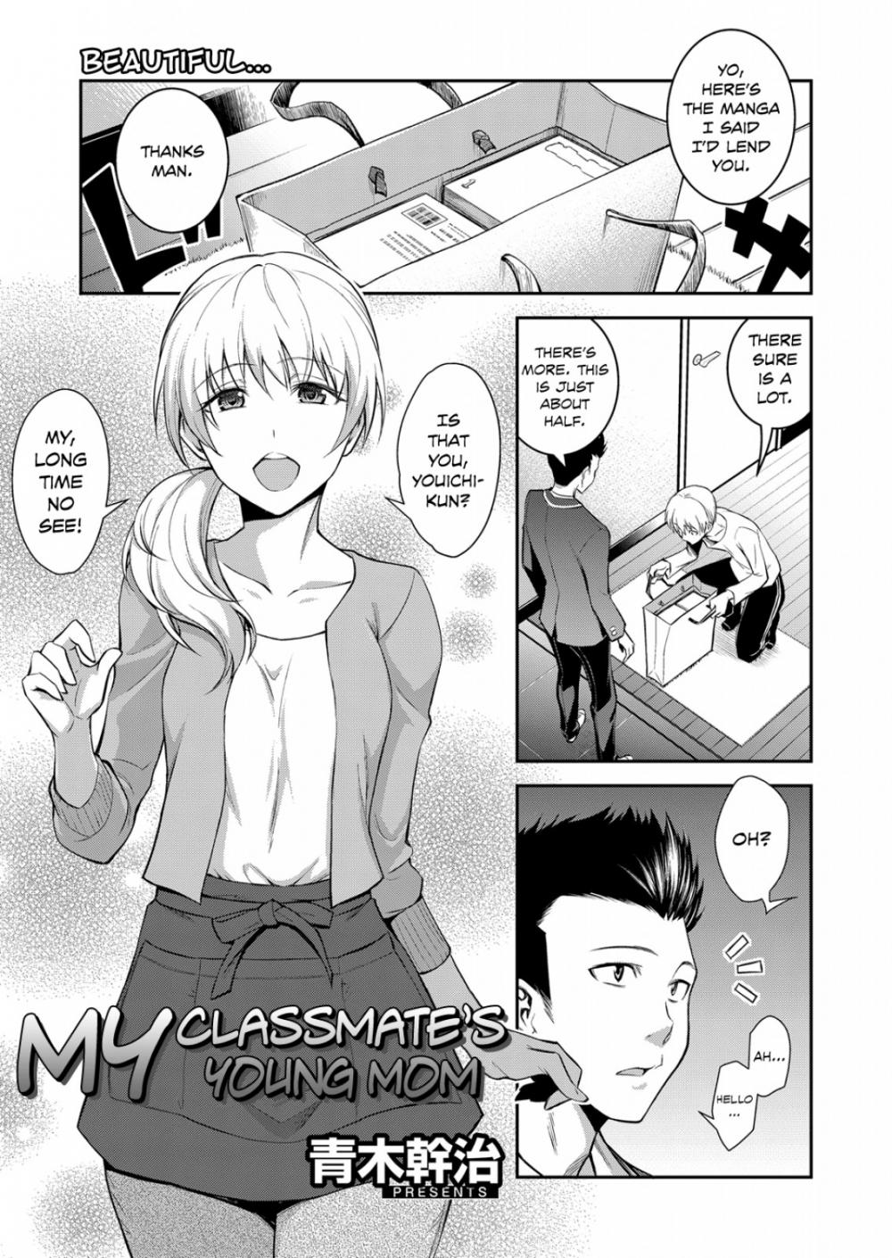 Hentai Manga Comic-My Classmate's Young Mom-Read-1